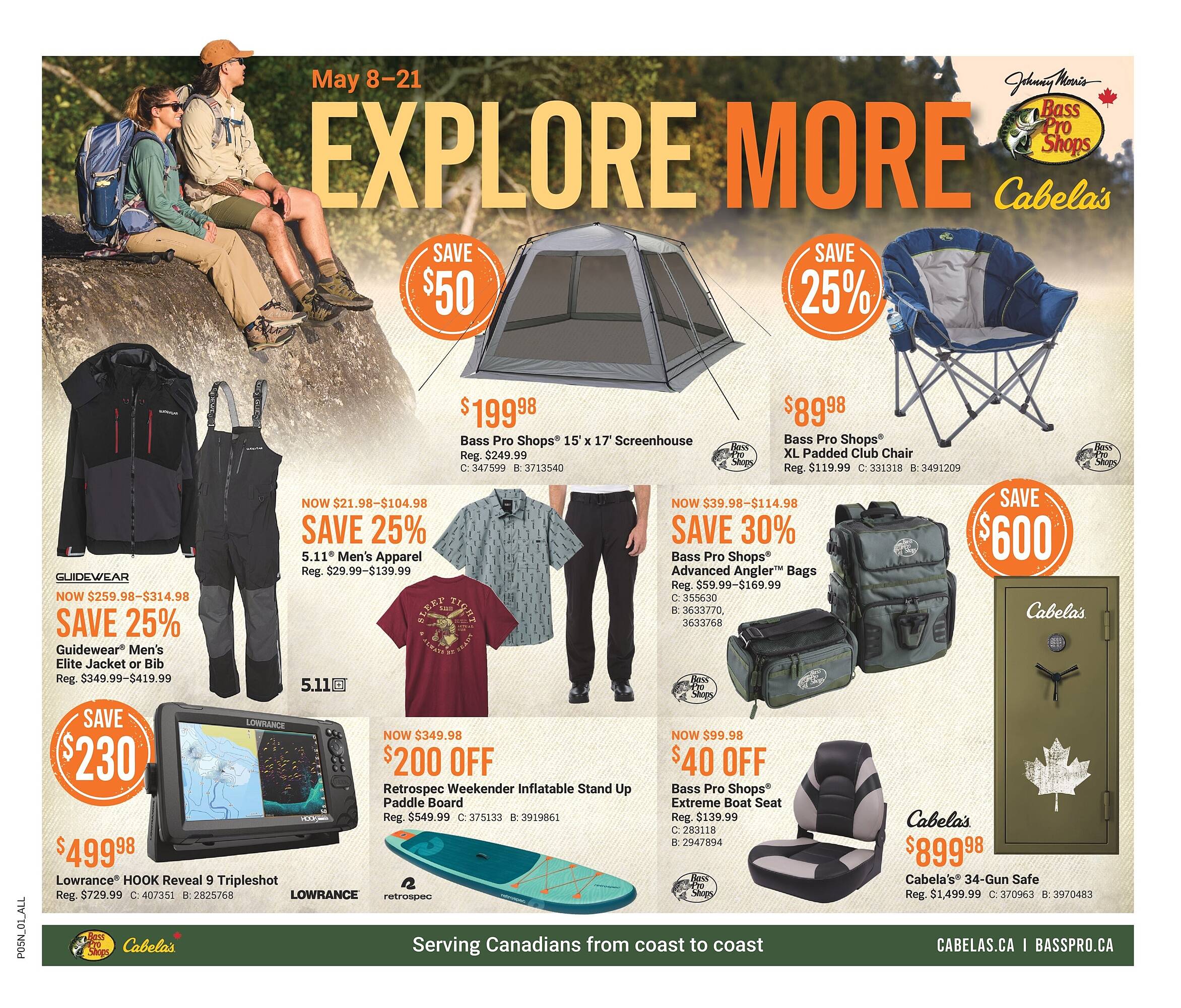 Cabela's flyer Page 1