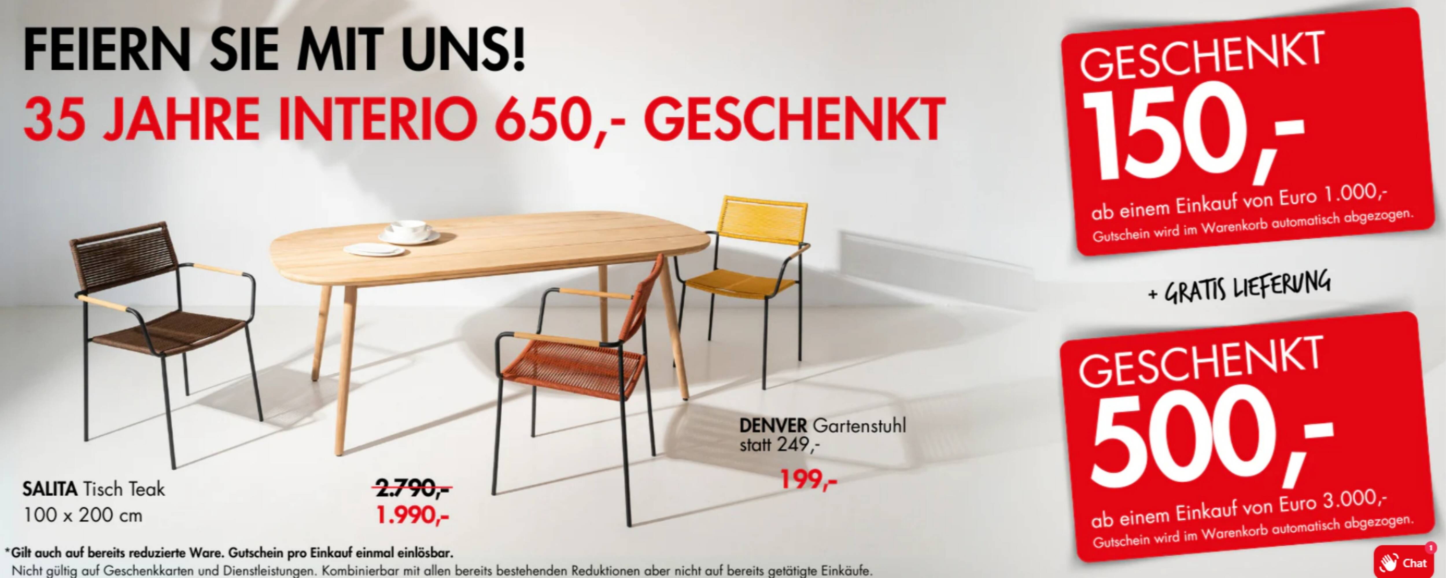 Interio Flugblatt woche 19 Seite 1