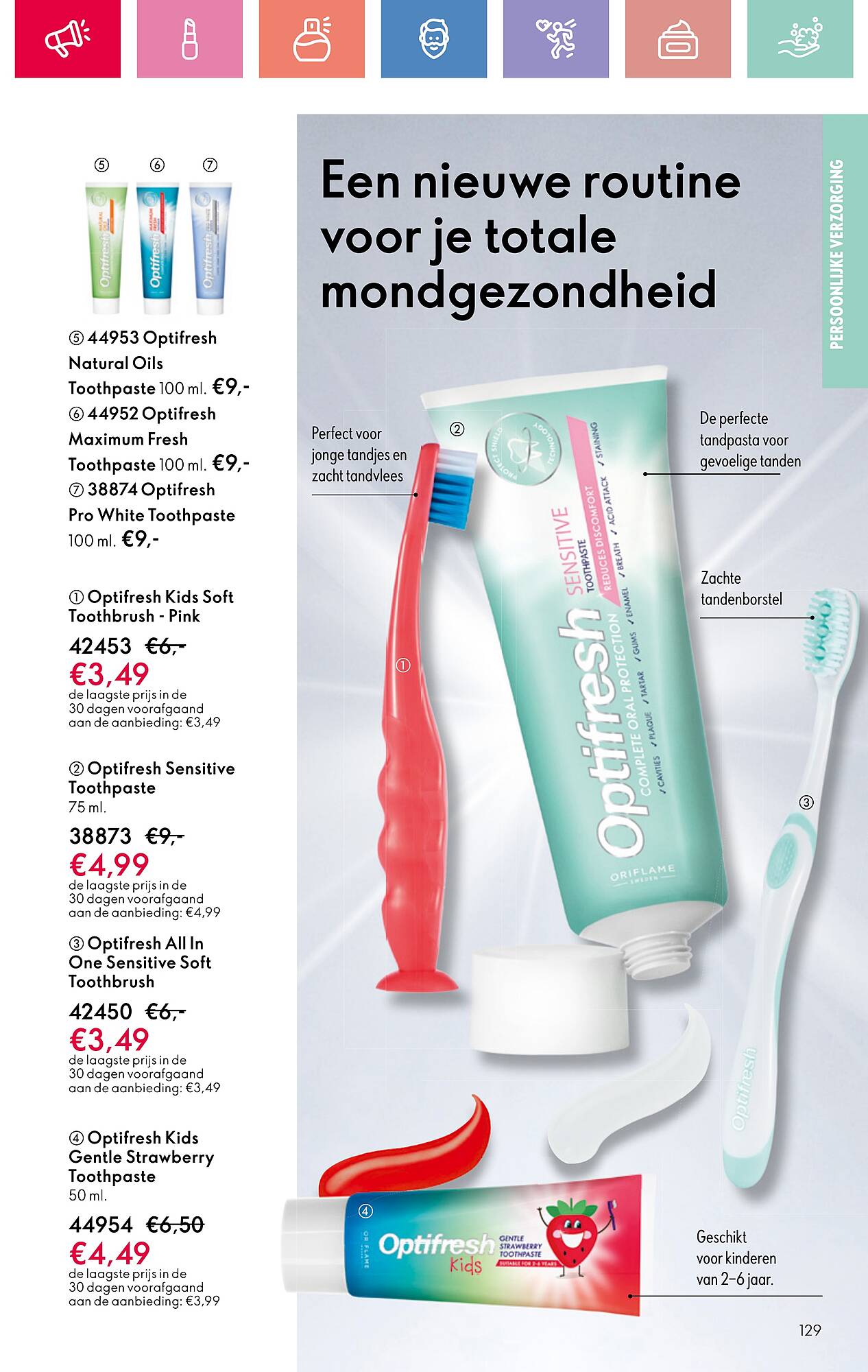 Oriflame folder Pagina 129