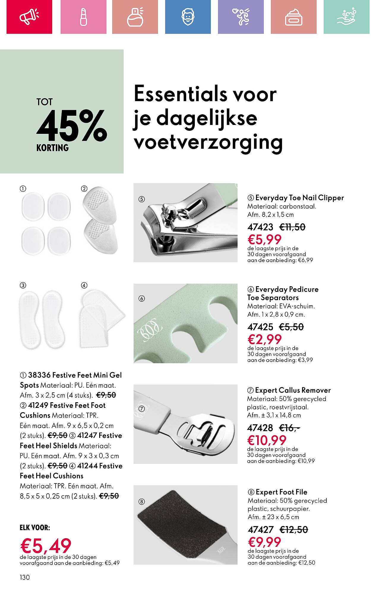 Oriflame folder Pagina 130