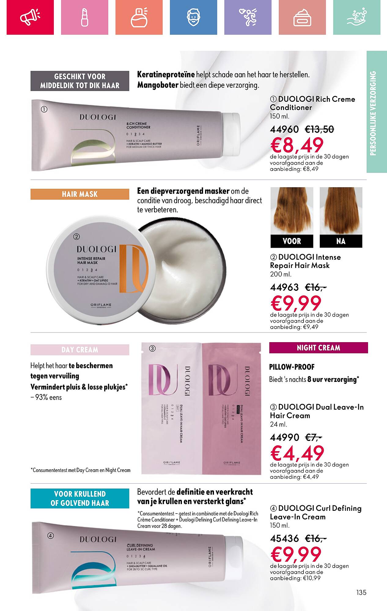 Oriflame folder Pagina 135