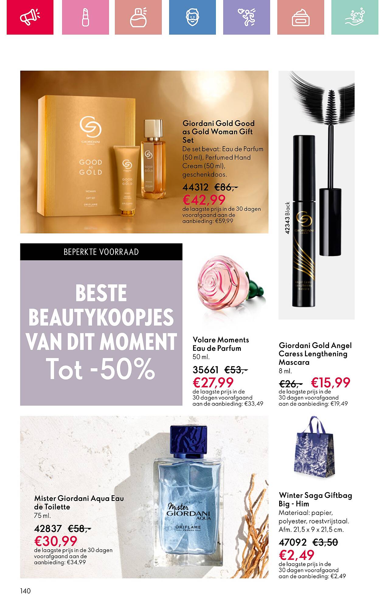 Oriflame folder Pagina 140