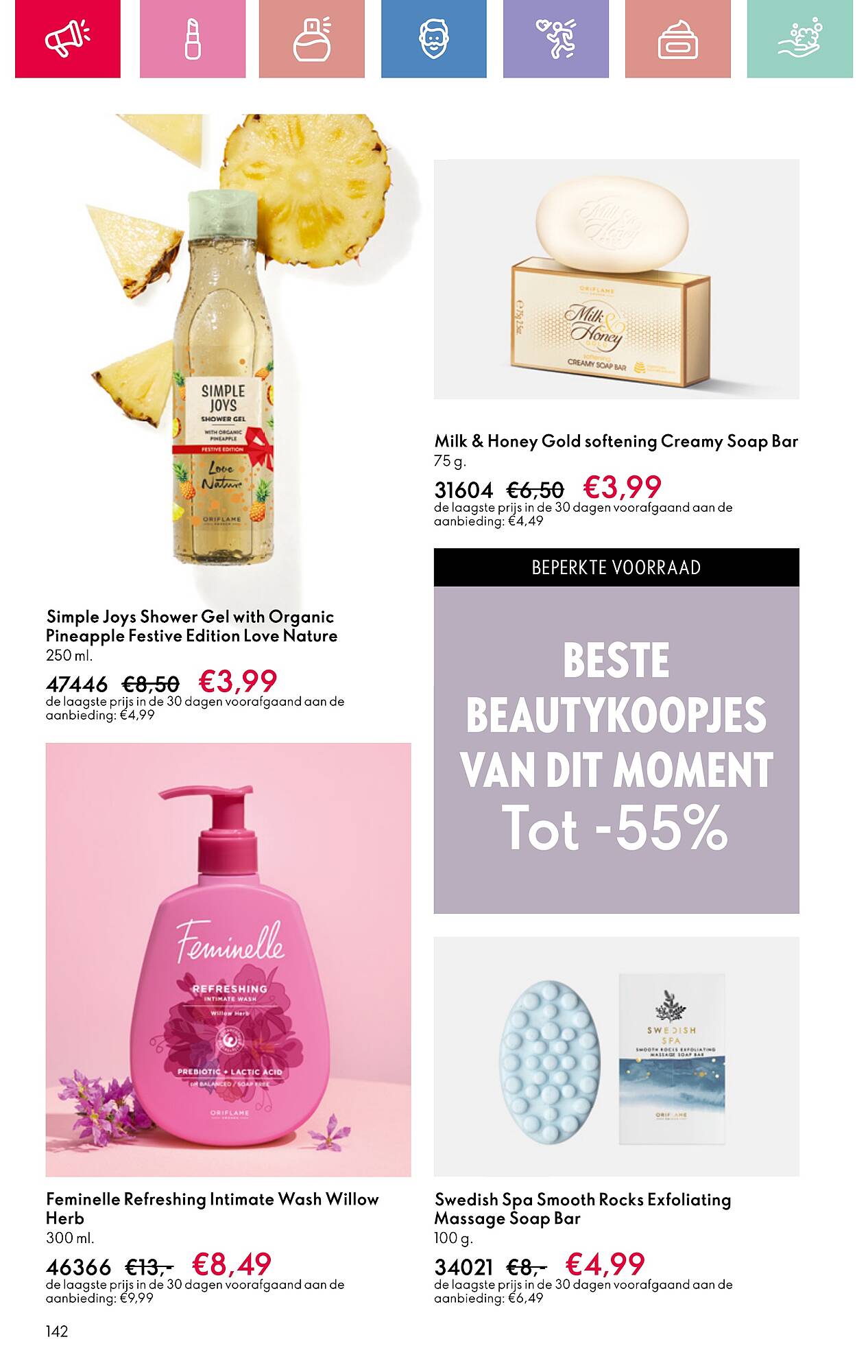 Oriflame folder Pagina 142