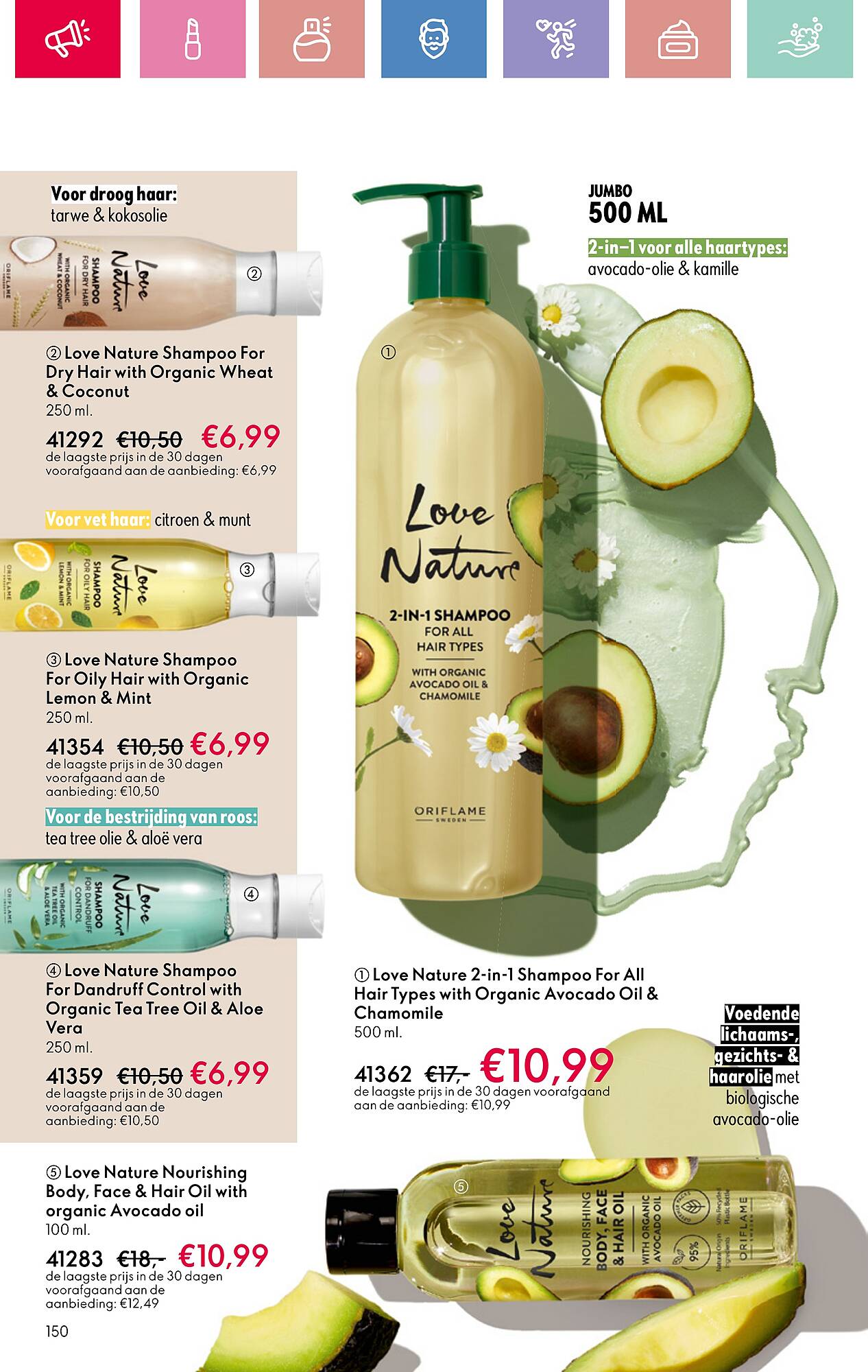 Oriflame folder Pagina 150