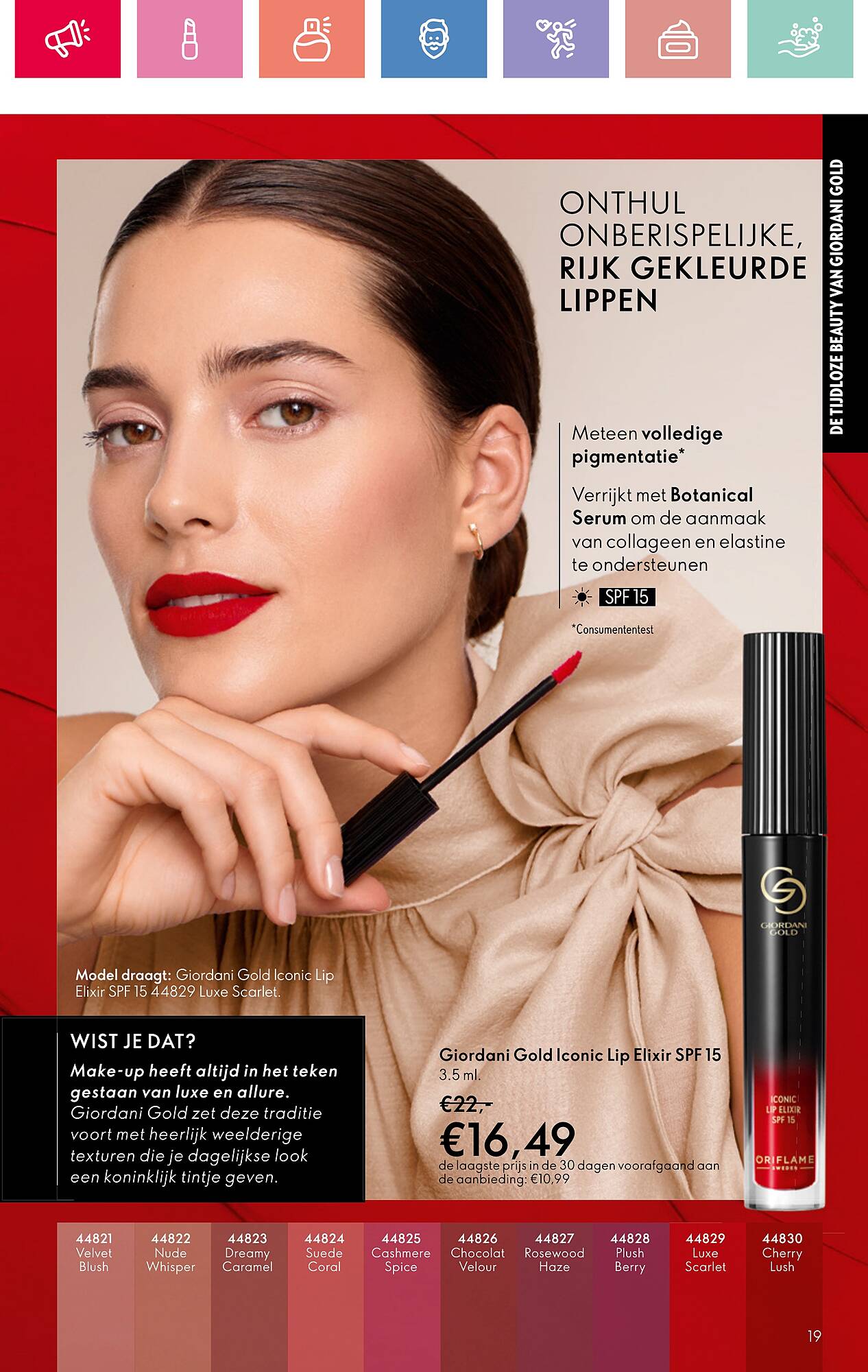 Oriflame folder Pagina 19