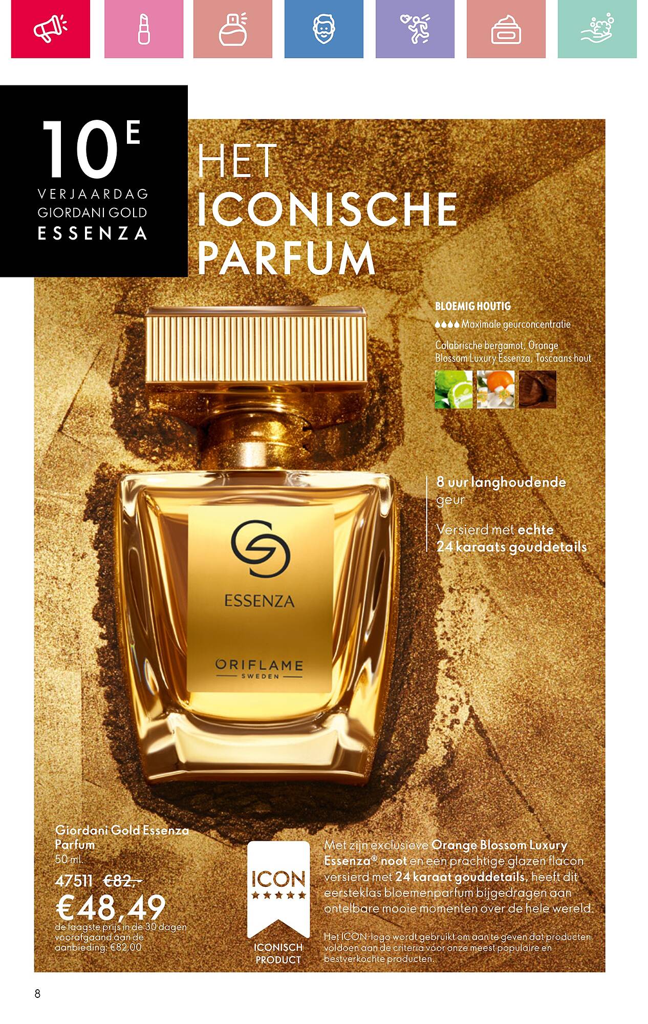 Oriflame folder Pagina 8