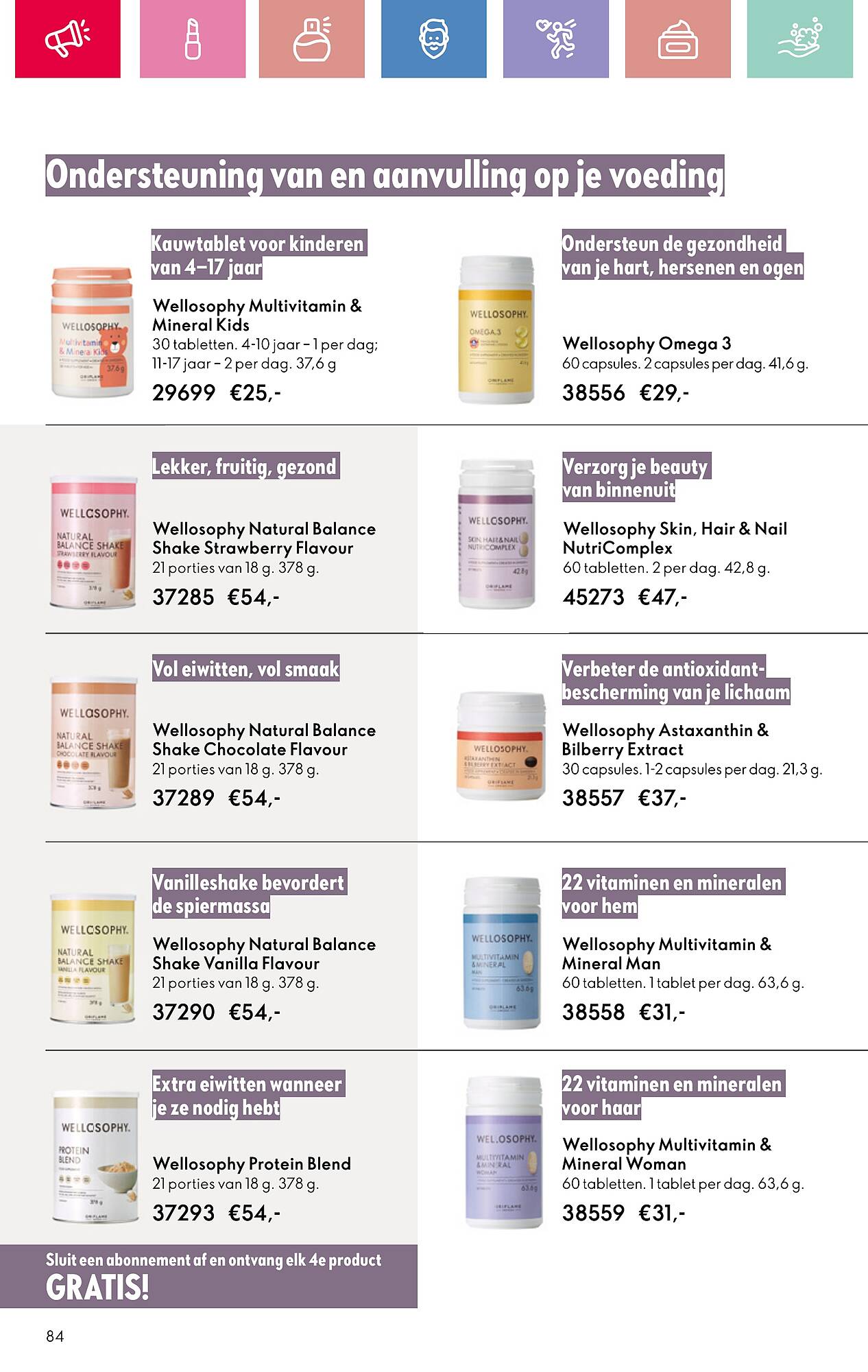 Oriflame folder Pagina 84
