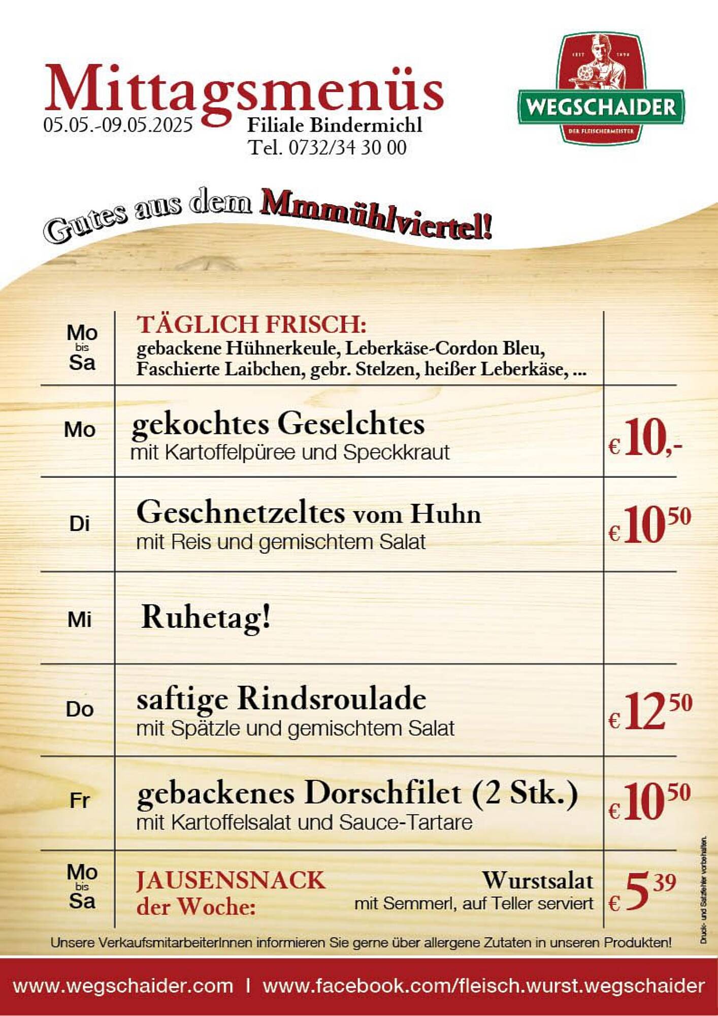 Wegschaider Flugblatt woche 19 Seite 6