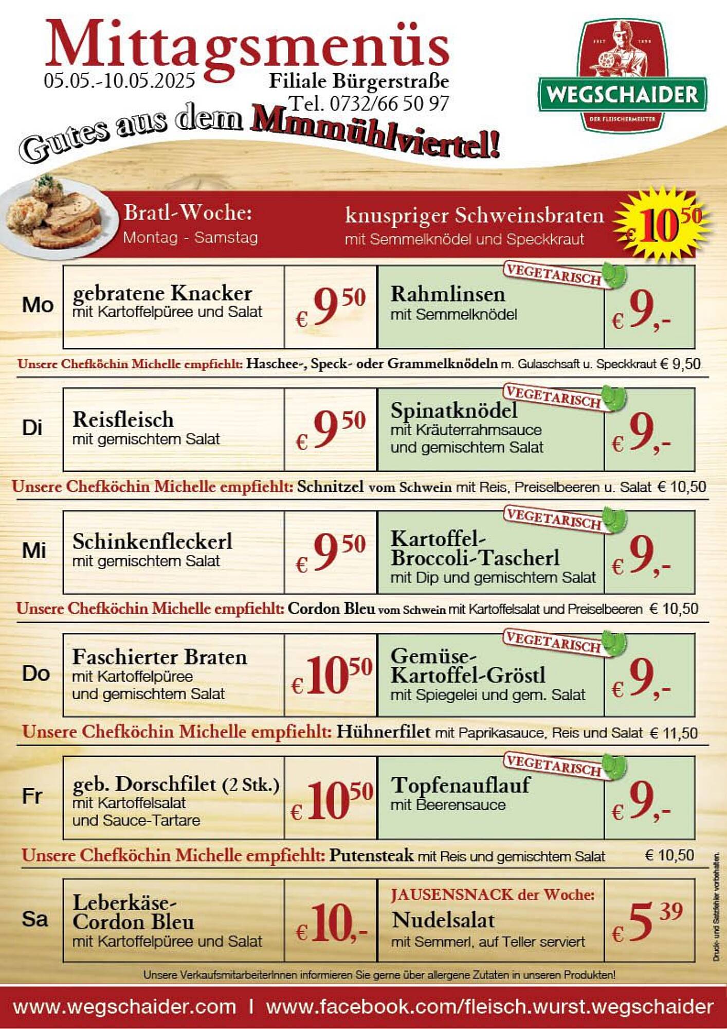 Wegschaider Flugblatt woche 19 Seite 7