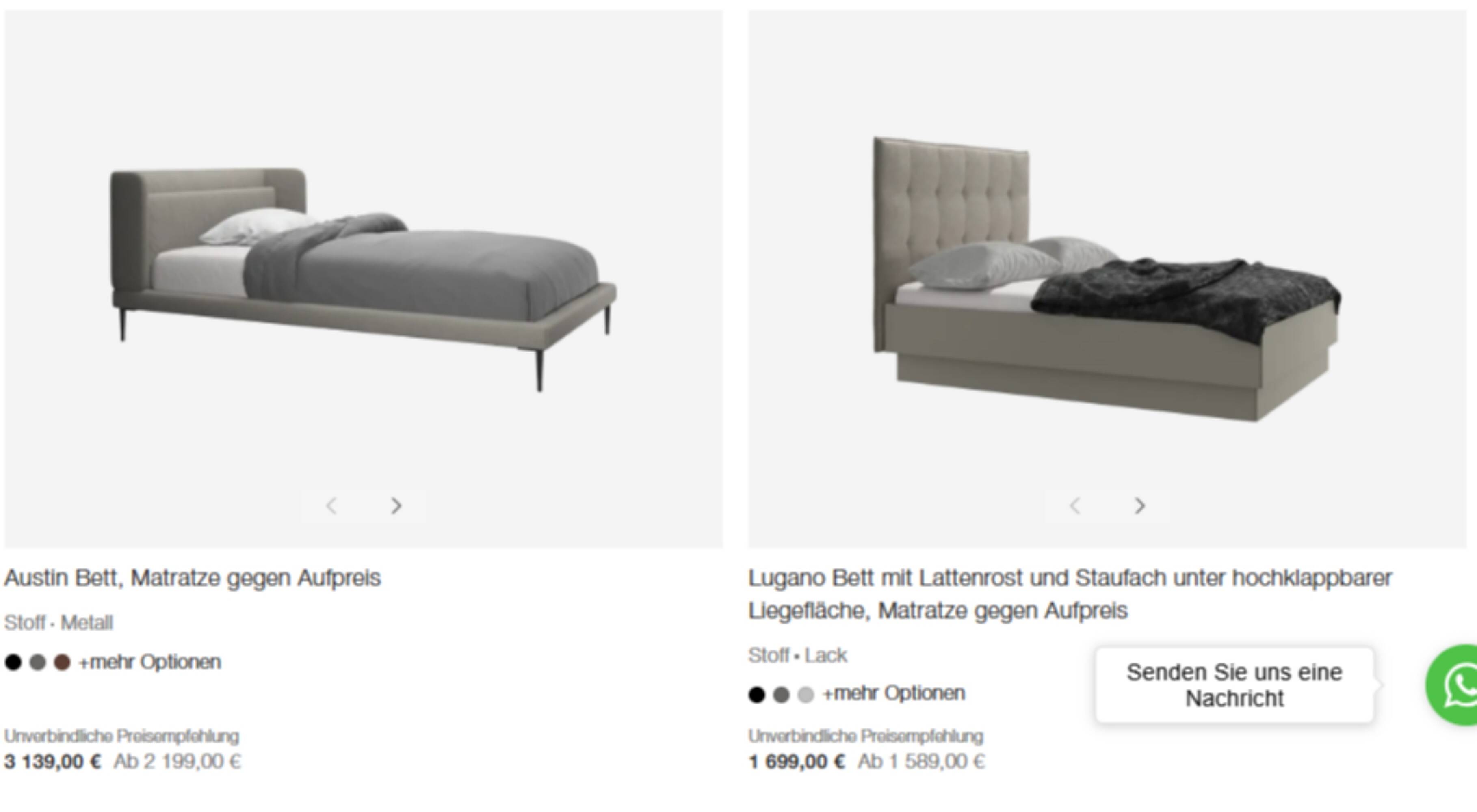 BoConcept Flugblatt Seite 2