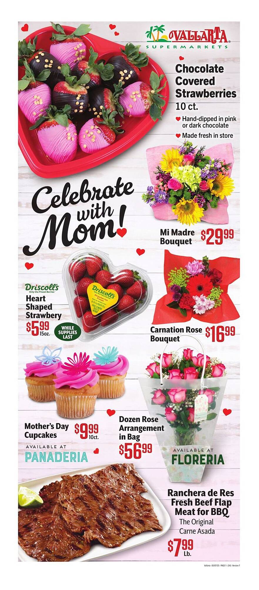 Vallarta Supermarkets Weekly Ad week 19 Page 1