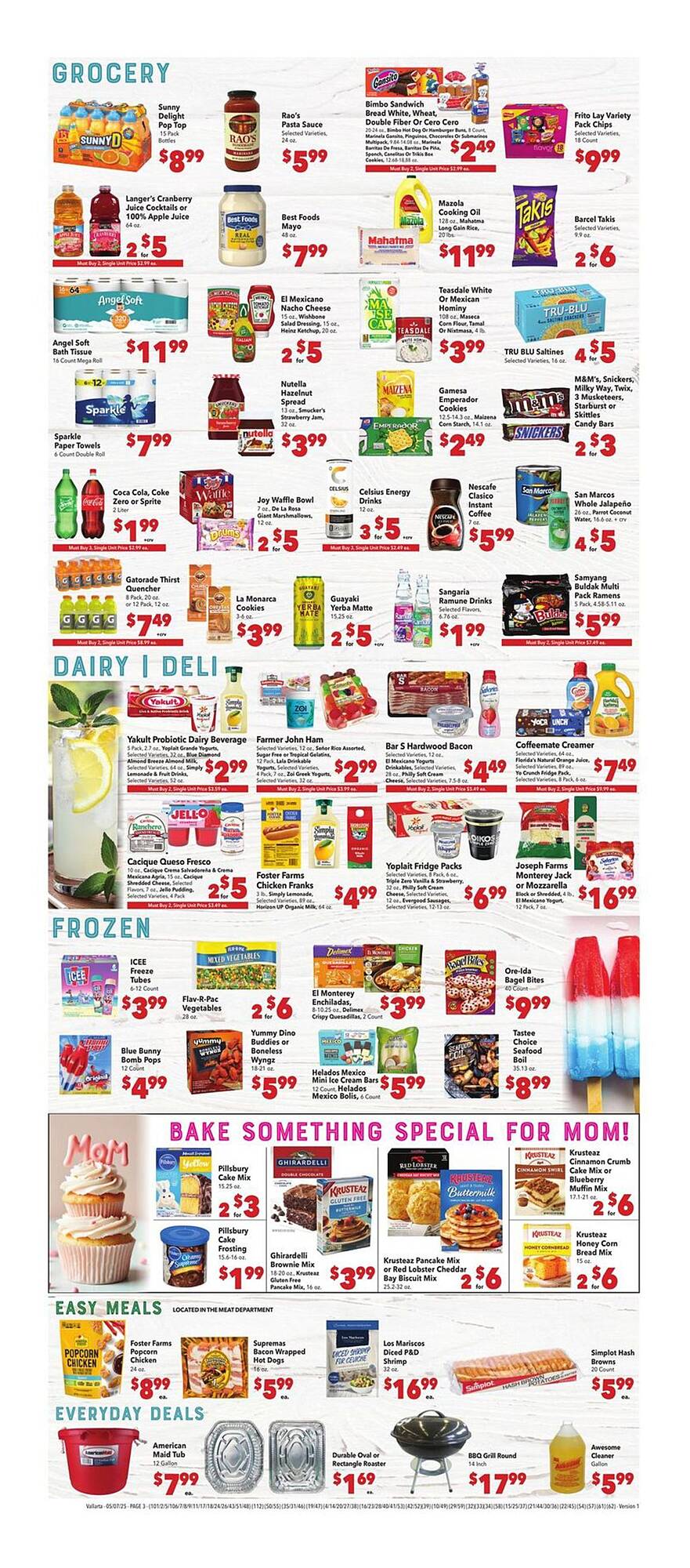 Vallarta Supermarkets Weekly Ad week 19 Page 3