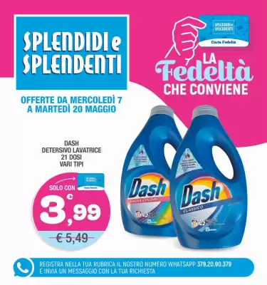 Volantino Splendidi e Splendenti (valido fino al 20-05)
