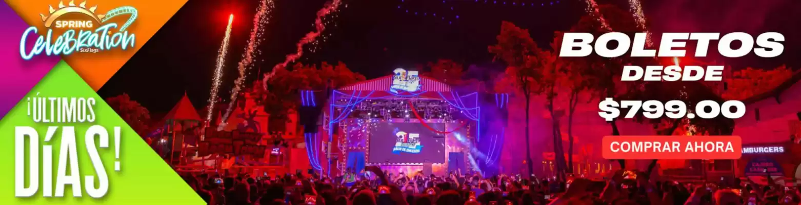 Catálogo Six Flags (válido hasta 31-05)