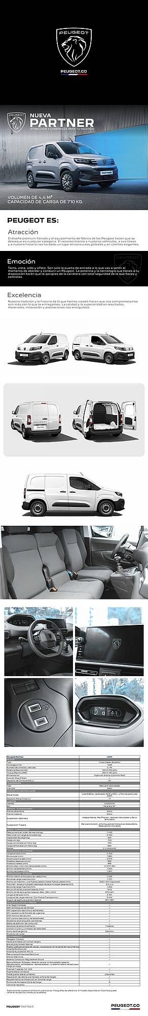 Catálogo Peugeot Página 1