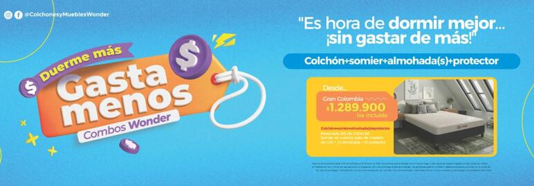 Catálogo Colchones Wonder semana 19 Página 1
