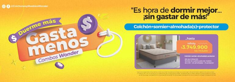 Catálogo Colchones Wonder semana 19 Página 2