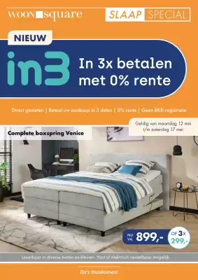 Woonsquare Slaap folder (geldig t/m 18-05)