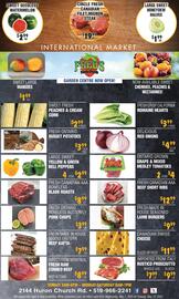 Fred's Farm Fresh flyer week 19 Page 1