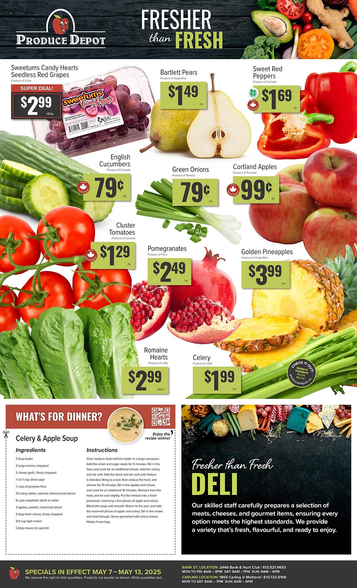 Produce Depot flyer week 19 Page 1