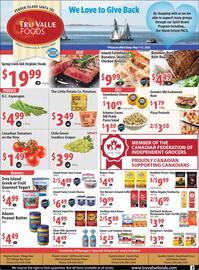 Tru Value Foods flyer week 19 Page 1