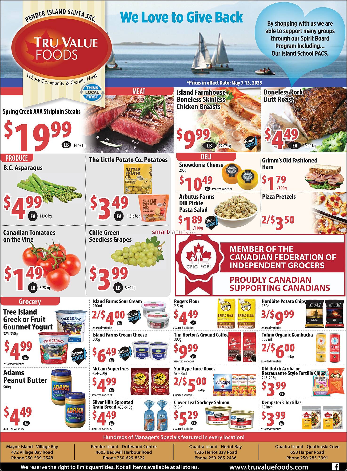 Tru Value Foods flyer week 19 Page 1
