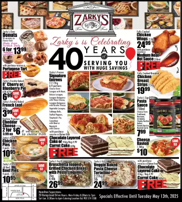 Zarky's flyer (valid until 13-05)