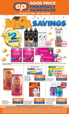 Good Price Pharmacy catalogue (valid until 28-05)