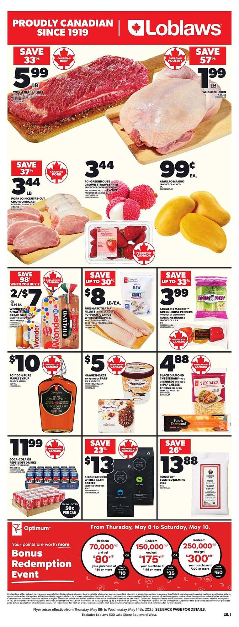 Loblaws flyer week 19 Page 1