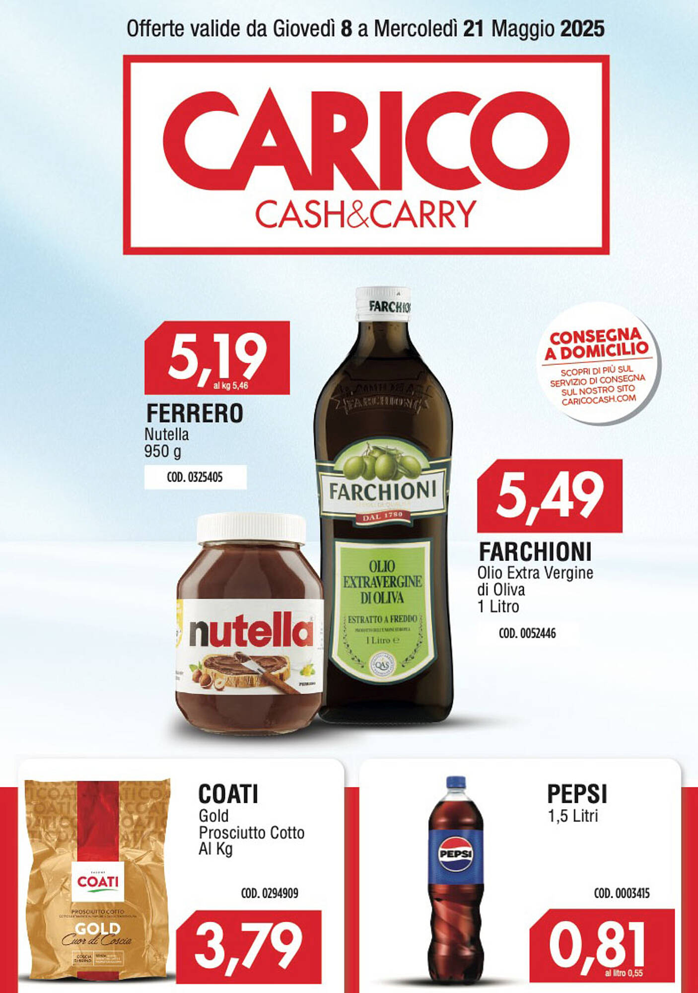 Volantino Carico Cash & Carry Pagina 1