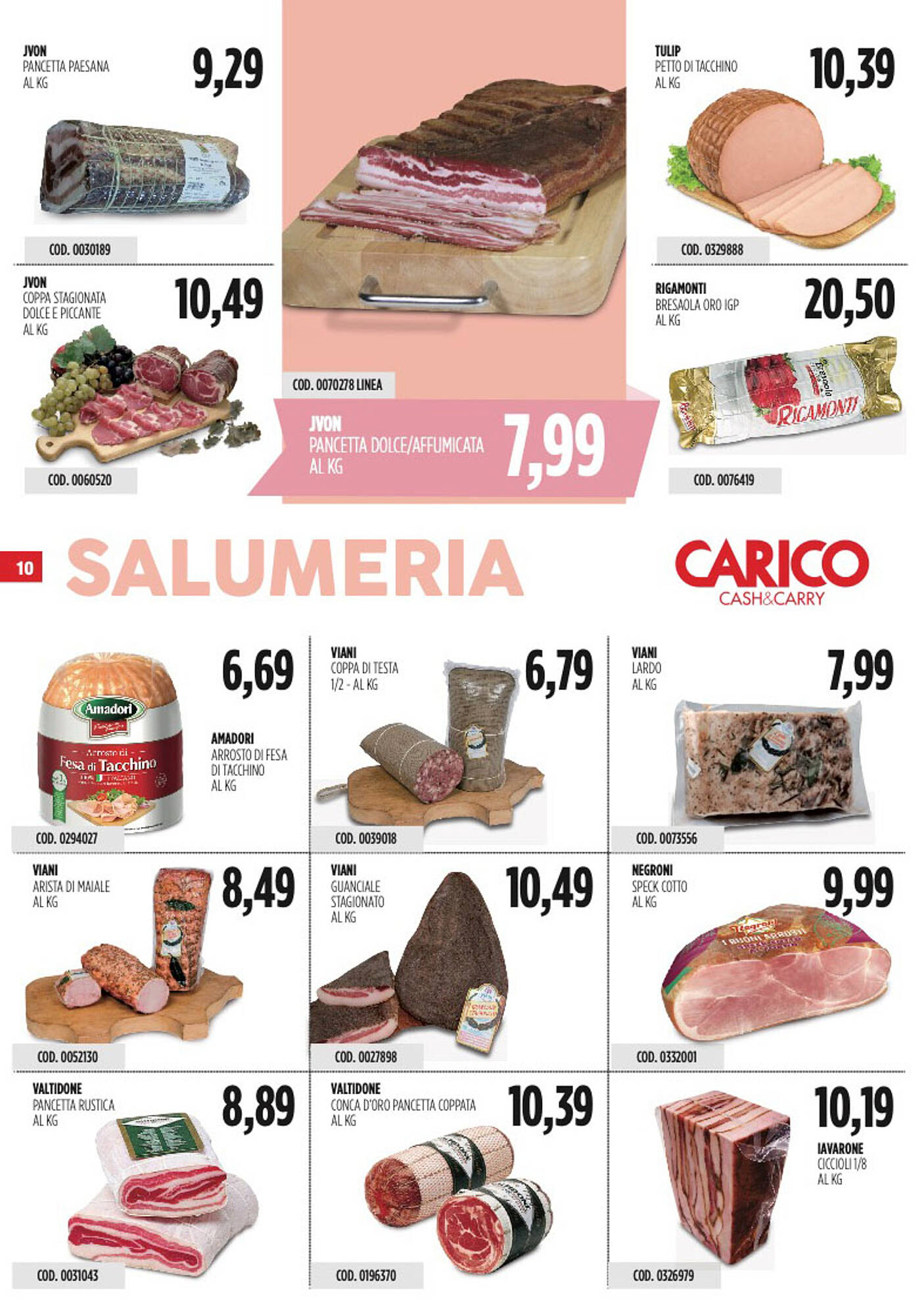 Volantino Carico Cash & Carry Pagina 10