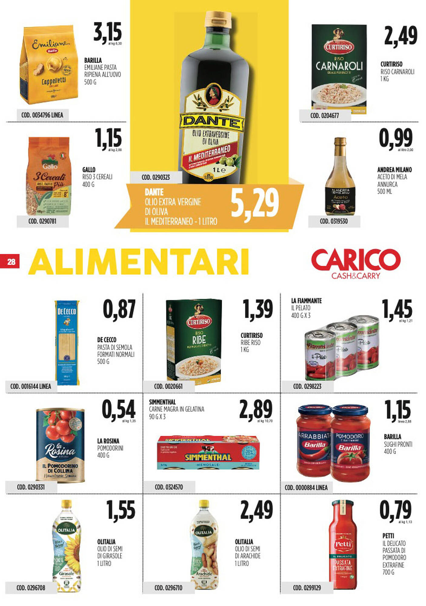 Volantino Carico Cash & Carry Pagina 28