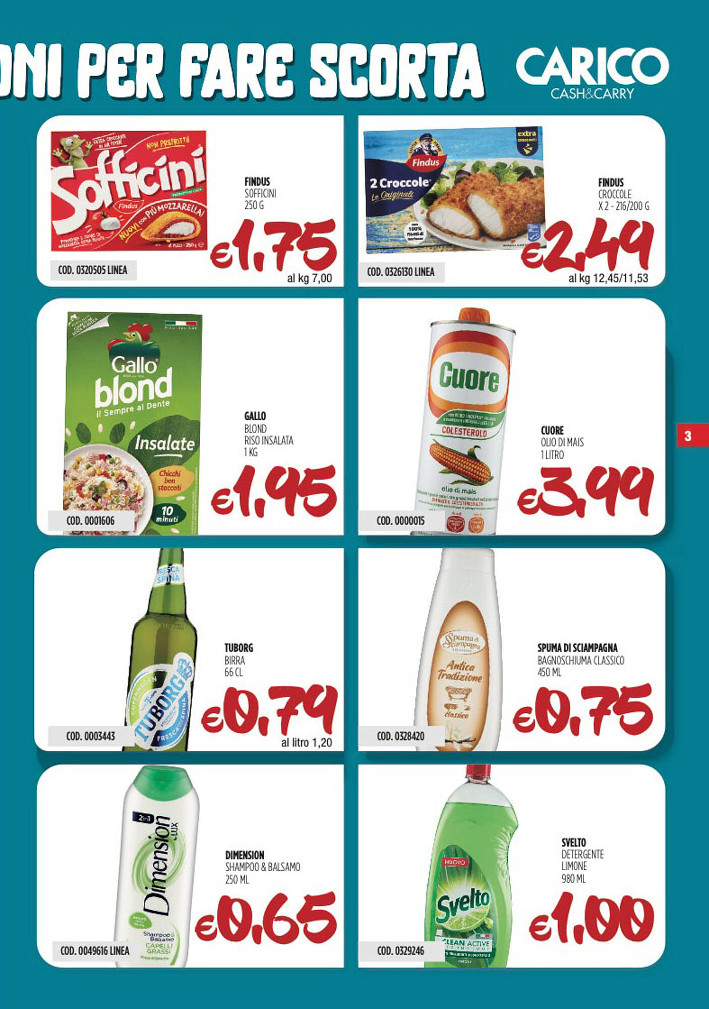 Volantino Carico Cash & Carry Pagina 3