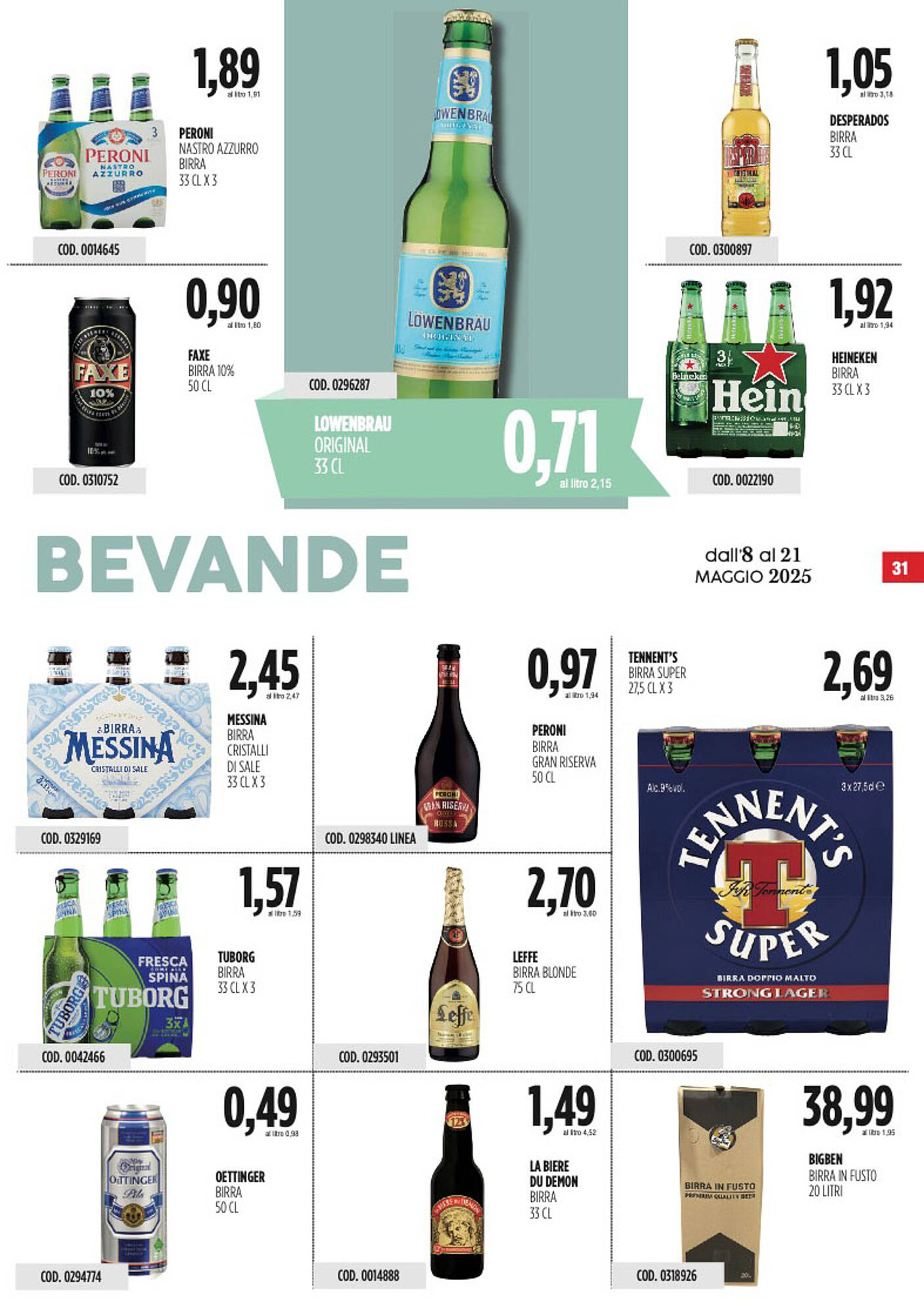 Volantino Carico Cash & Carry Pagina 31
