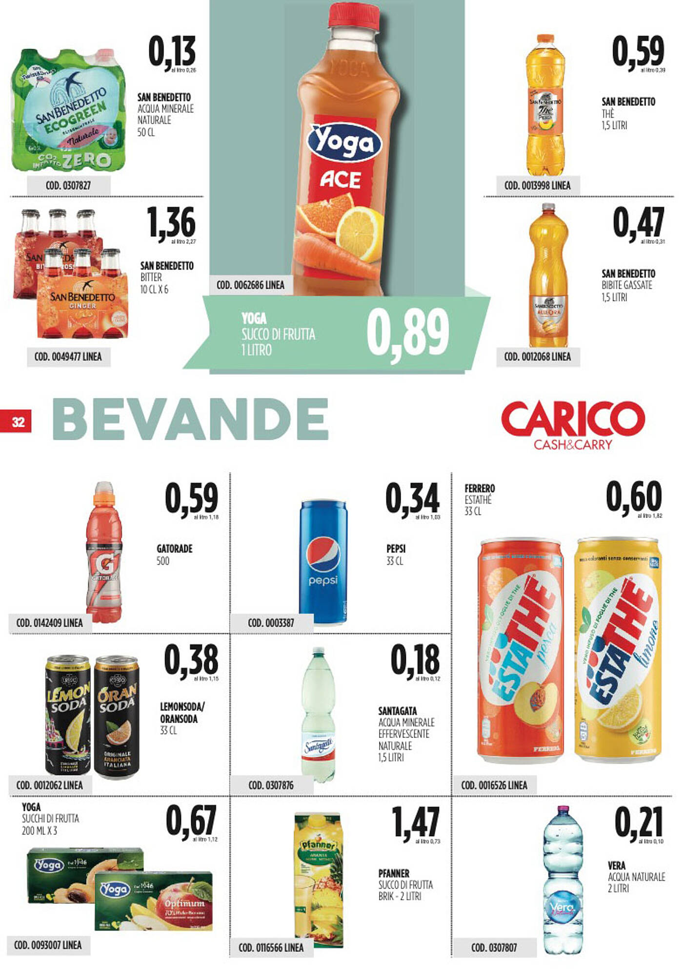 Volantino Carico Cash & Carry Pagina 32