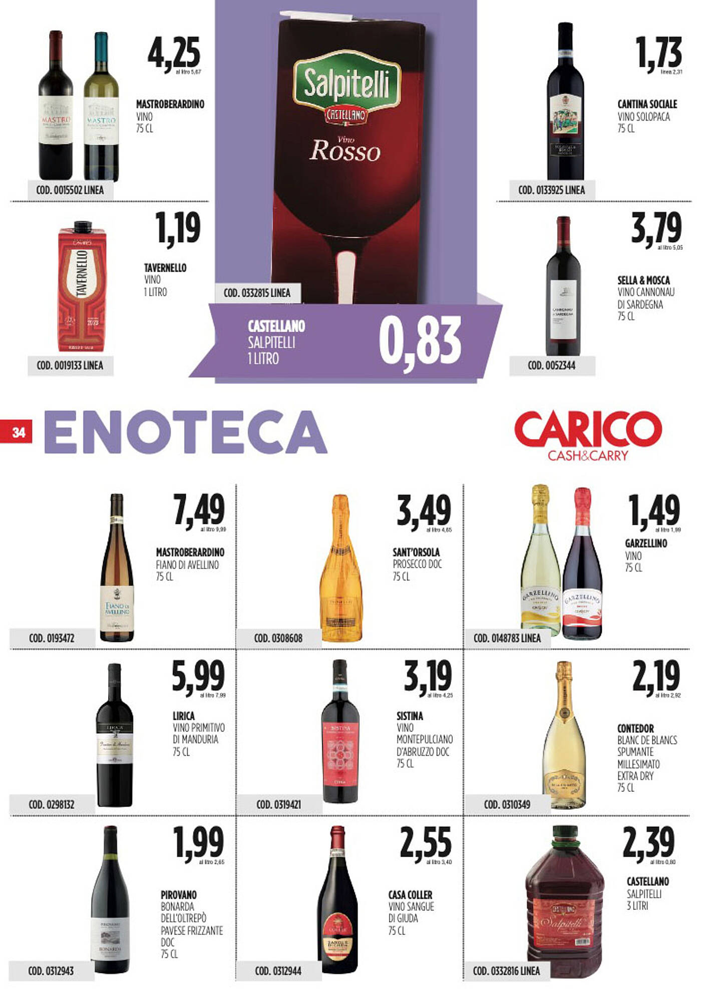 Volantino Carico Cash & Carry Pagina 34