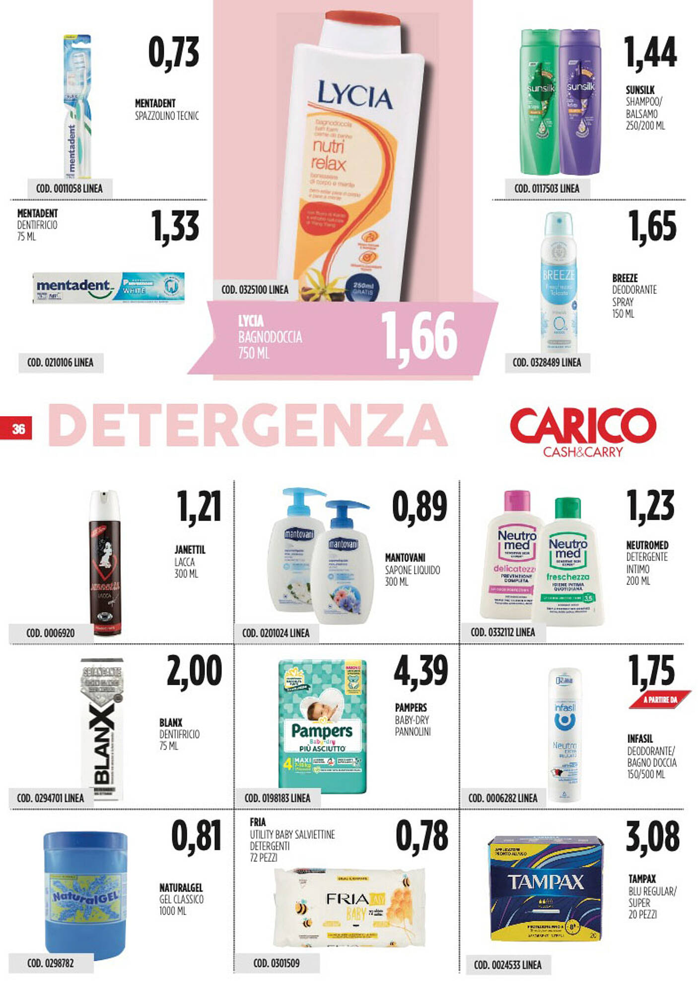 Volantino Carico Cash & Carry Pagina 36