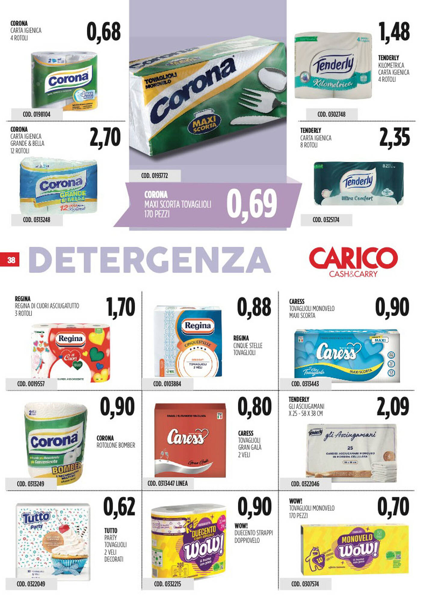 Volantino Carico Cash & Carry Pagina 38