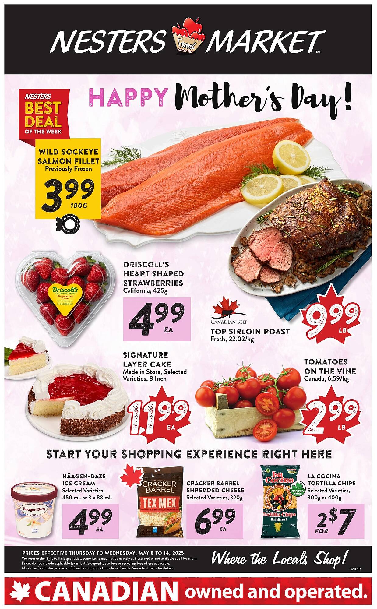 Nesters Market flyer week 19 Page 1