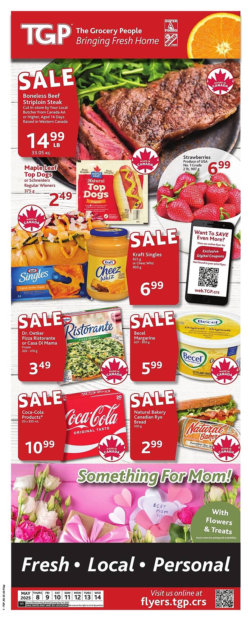 TGP The Grocery People flyer week 19 Page 1