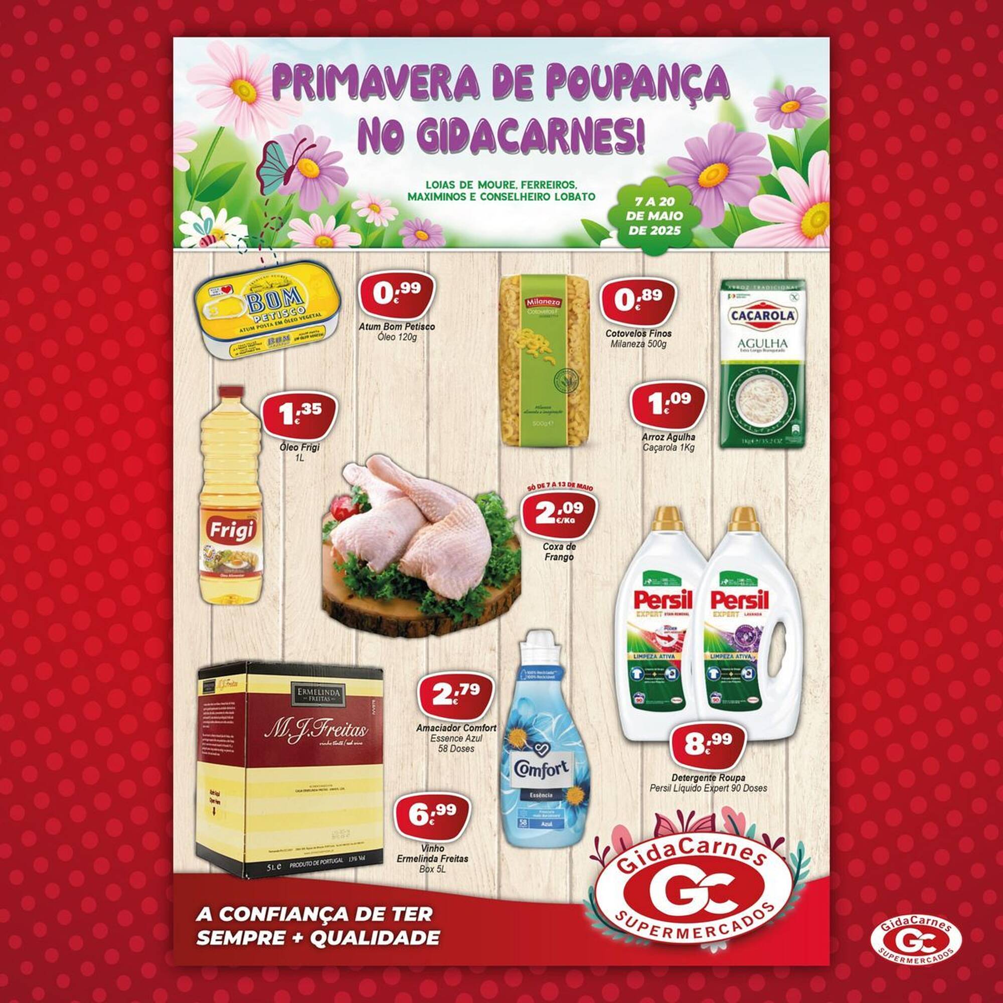 Folheto GidaCarnes Supermercados Página 1