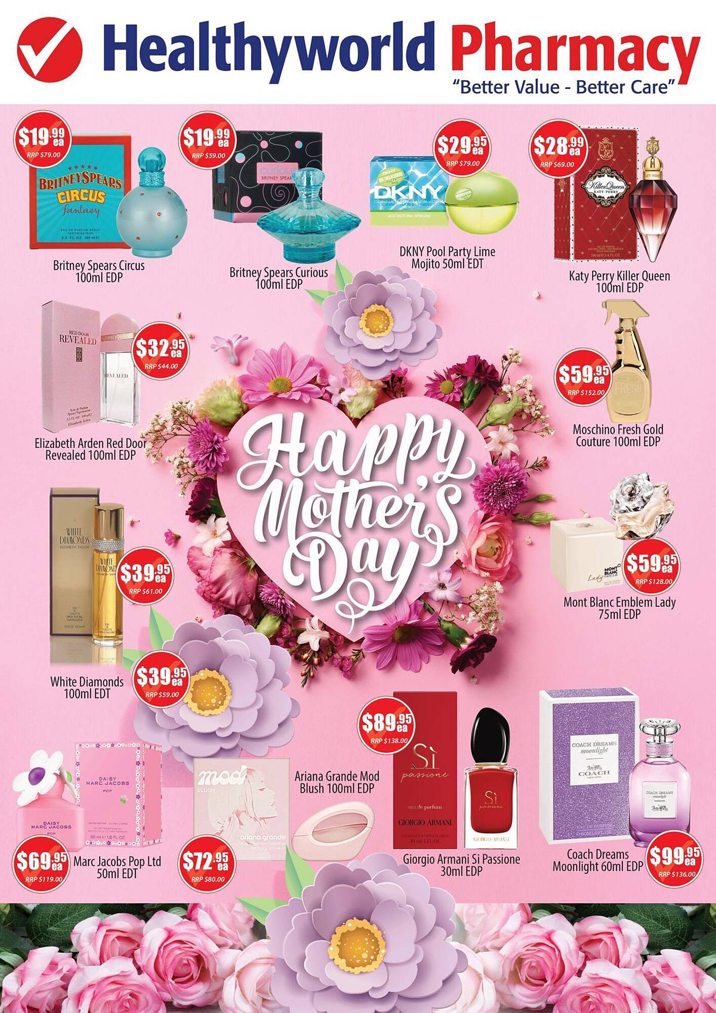 Healthy World Pharmacy catalogue Page 1