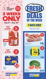 Wholesale Club flyer Page 1