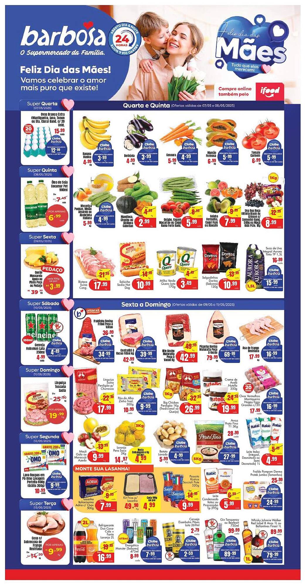 Catálogo Barbosa Supermercados semana 19 Página 1