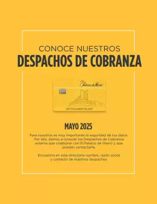 Catálogo El Palacio de Hierro (válido hasta 31-05)