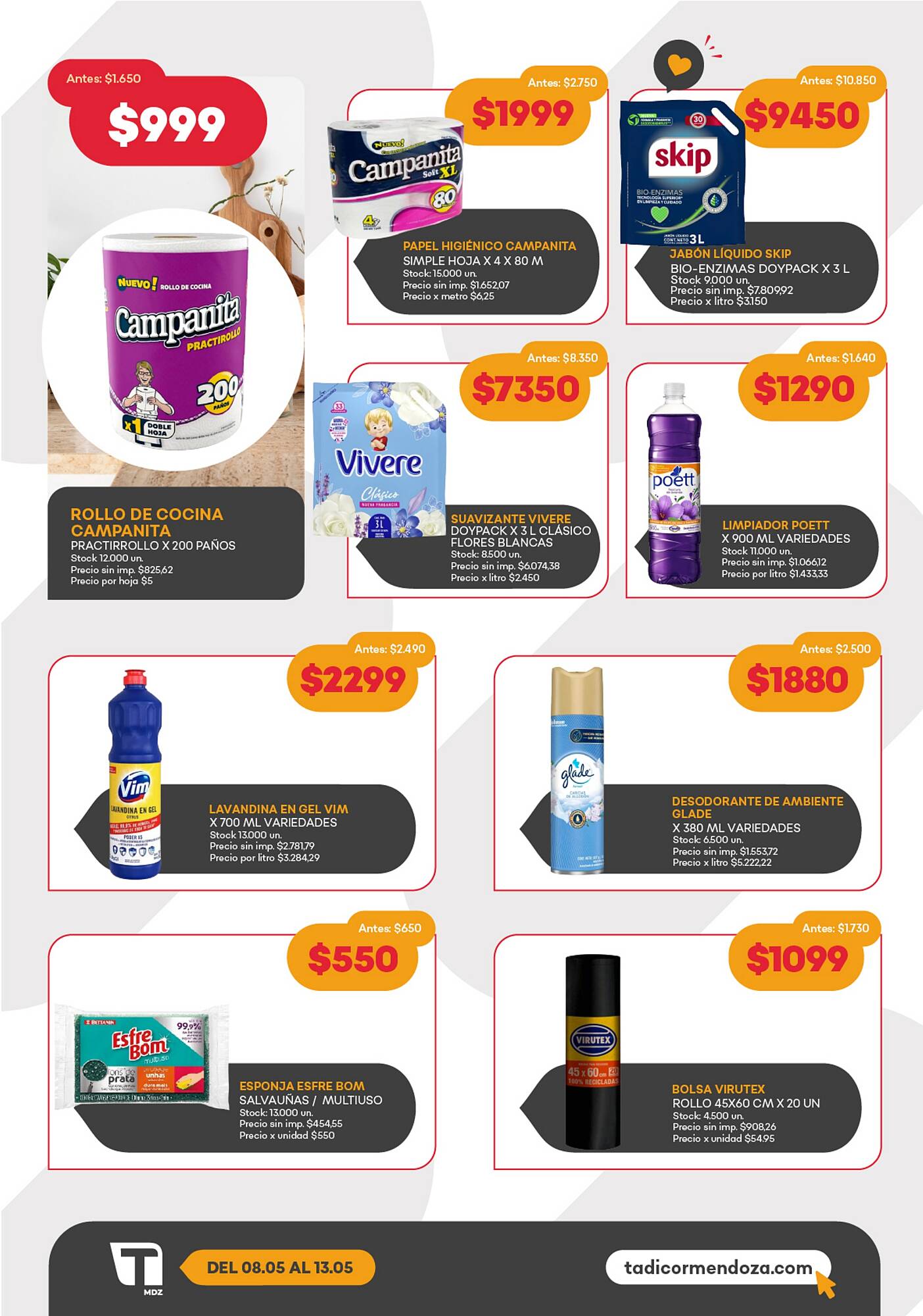 Catálogo Supermercados Tadicor semana 19 Página 5