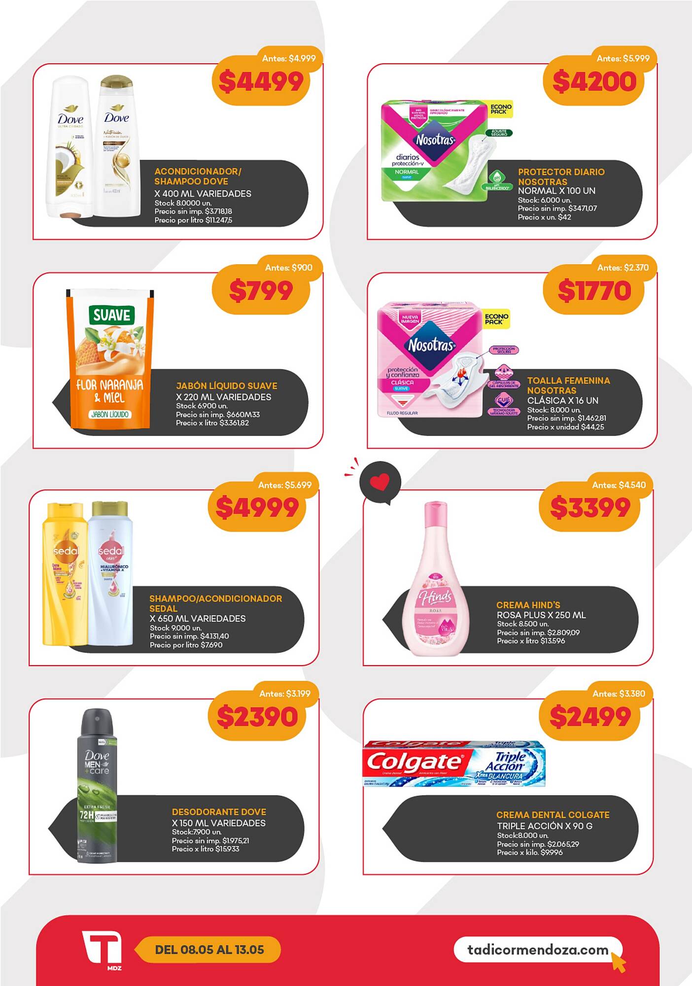 Catálogo Supermercados Tadicor semana 19 Página 6