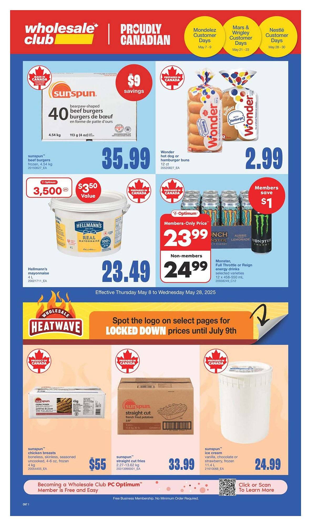 Wholesale Club flyer Page 1