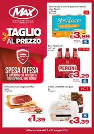 Volantino MAX Supermercati Pagina 1