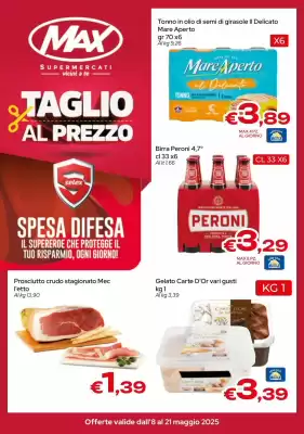 Volantino MAX Supermercati (valido fino al 21-05)